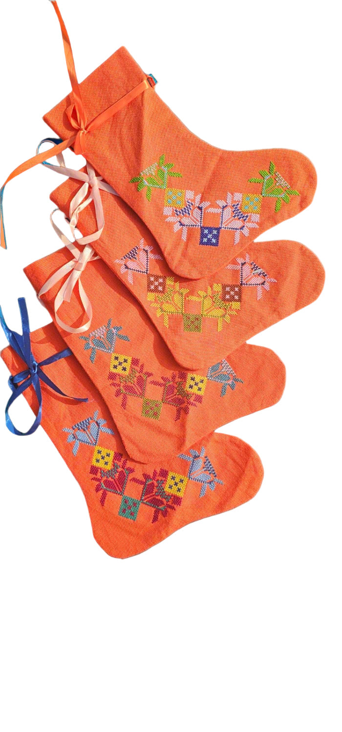 🧵 Tatreez Festive Gift Stockings Collection