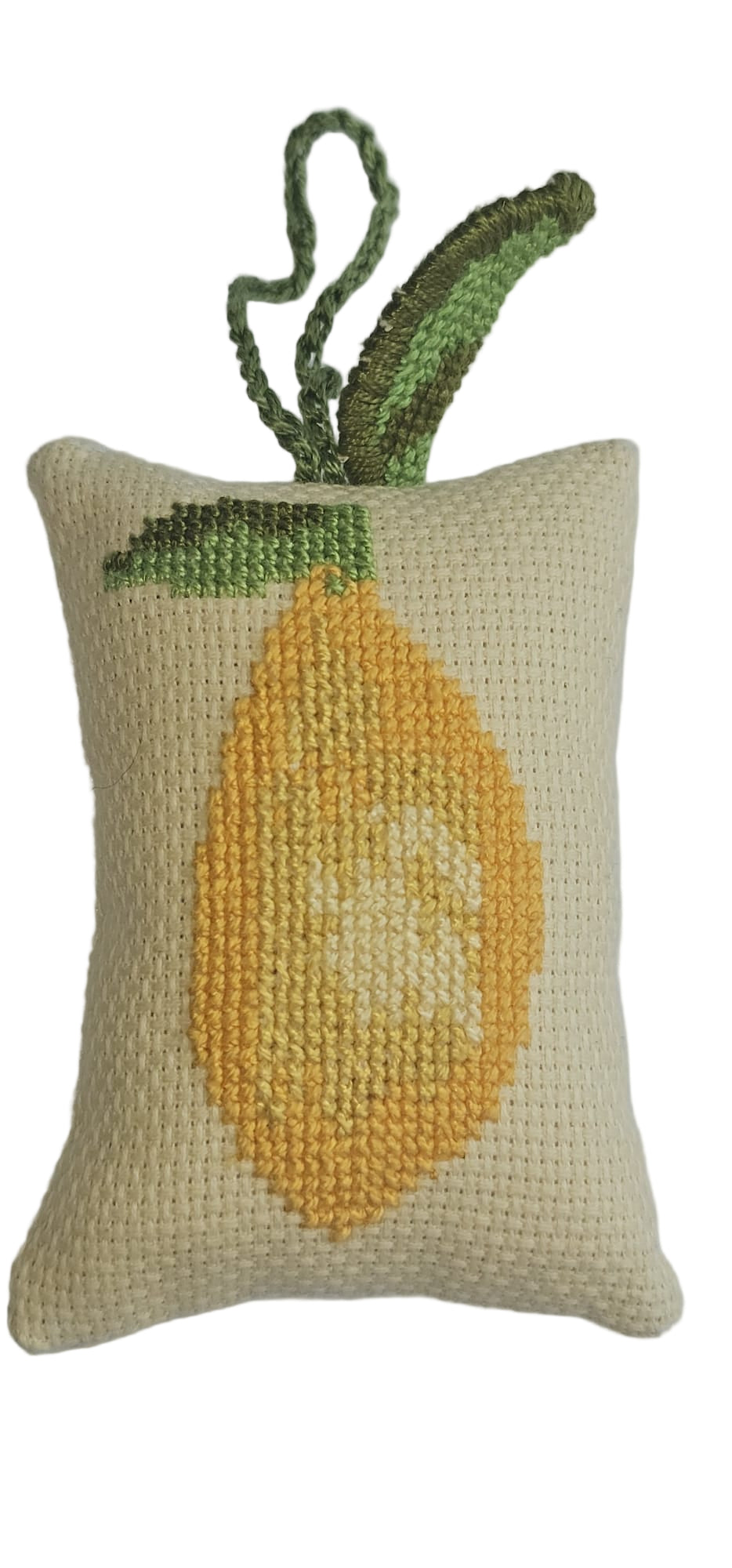 Cream Citrus Harvest rectangle Hanging Cushion