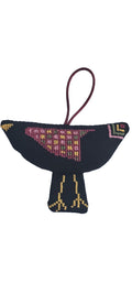 Palestinian Bird Motif Hanging Cushion