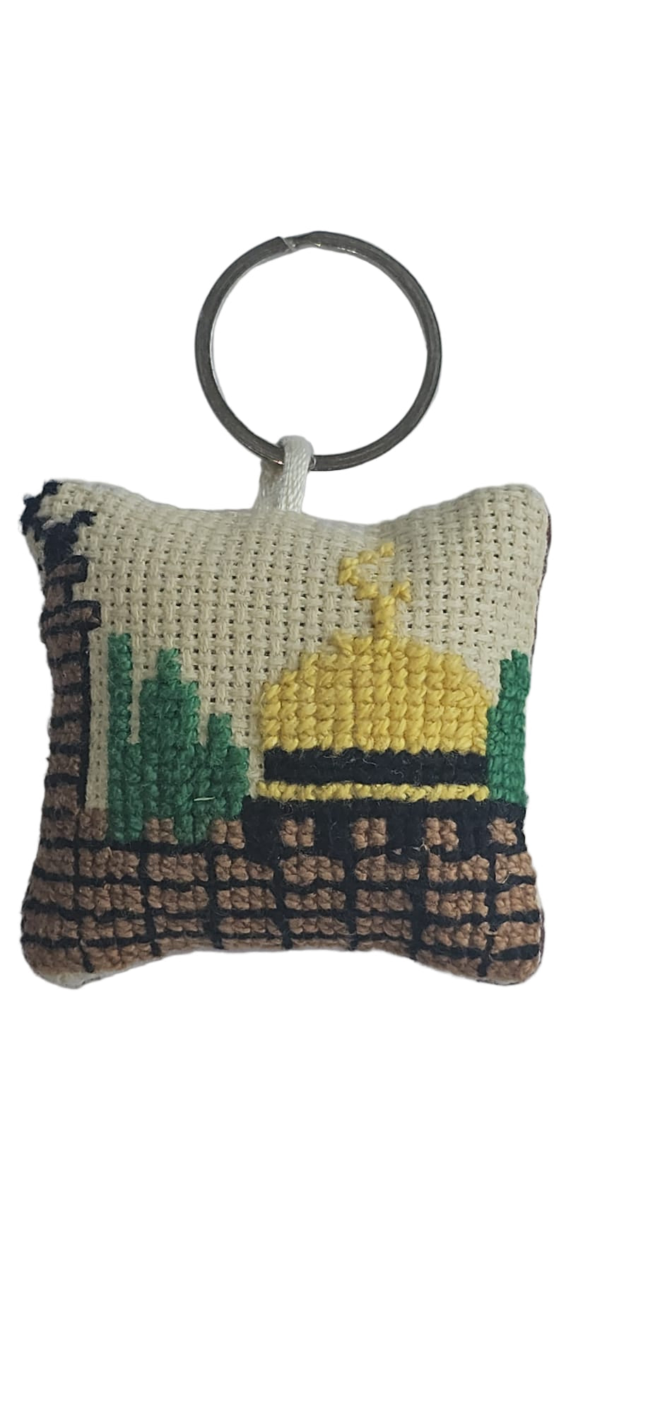 Al Aqsa Mosque Tatreez Key Ring